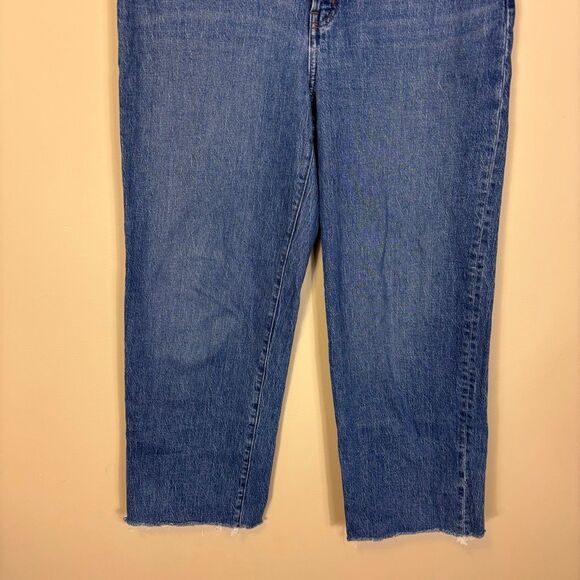 Madewell The Perfect Vintage High Rise Wide Leg Jeans 32 Tall Inseam - Picture 4 of 8